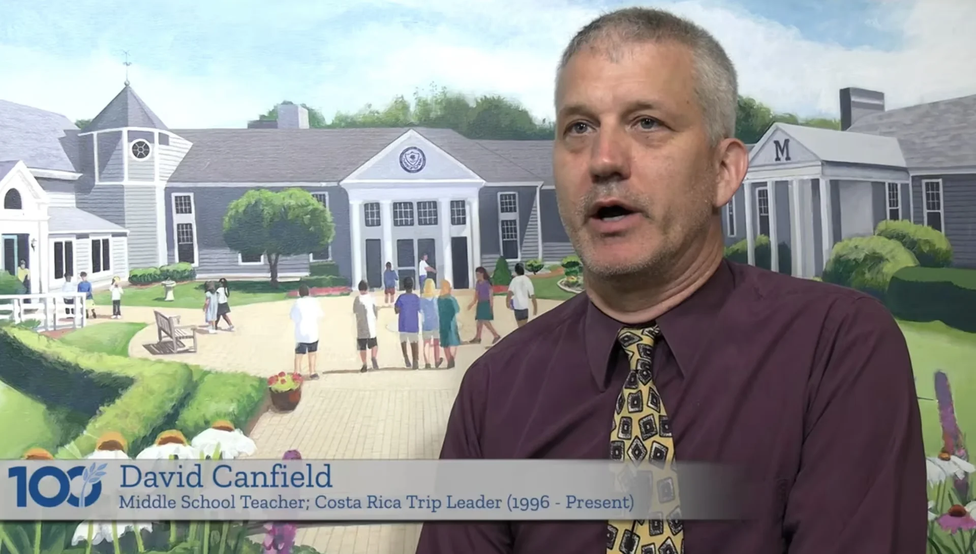 video still of David Canfield, Meadowbrook Costa Rica Trip Leader